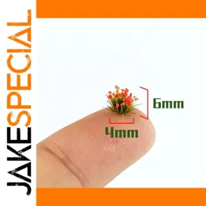 Miniature Flower Cluster Set for Dioramas