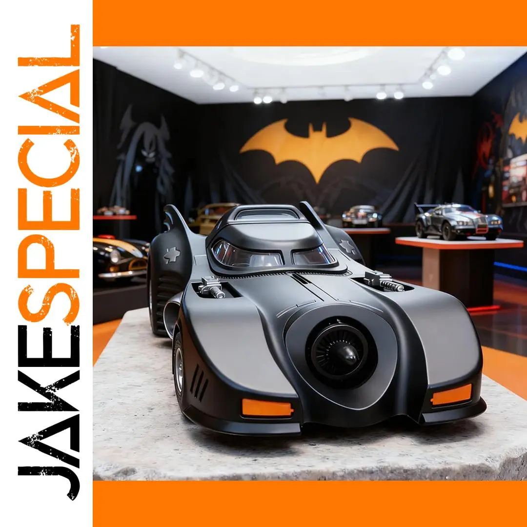 1989 Batmobile 1:32 Diecast Model with Sound 1 1989 Batmobile 1:32 Diecast Model with Sound
