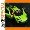 Vibrant Green Alloy Sports Car Model