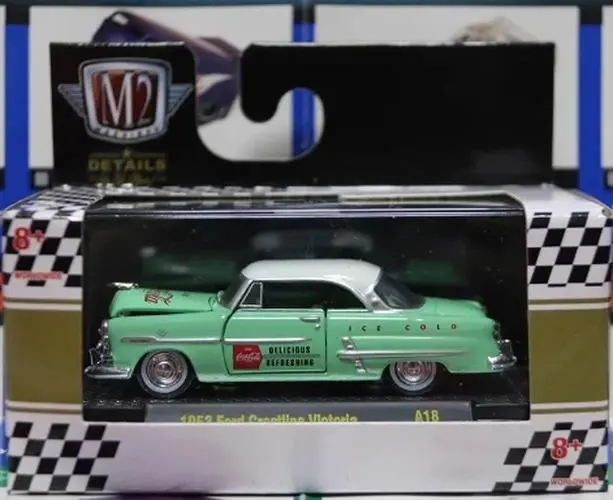 Vintage Diecast Car Set 1:64 Scale Collectible 8 Vintage Diecast Car Set 1:64 Scale Collectible - Image 8