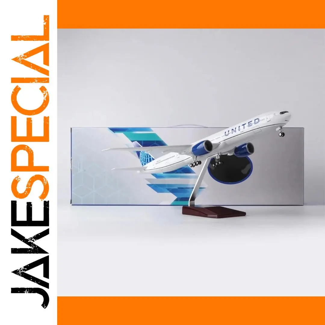 United Airlines B777 47cm Scale Aircraft Model 1 United Airlines B777 47cm Scale Aircraft Model