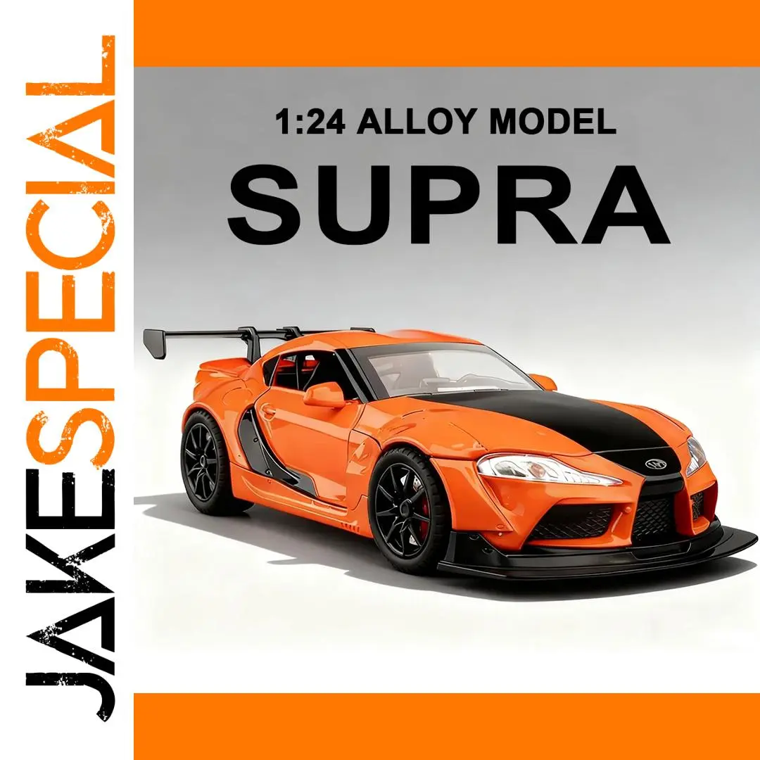 1:22 Scale Alloy Toyota Supra Model Car 1 1:22 Scale Alloy Toyota Supra Model Car