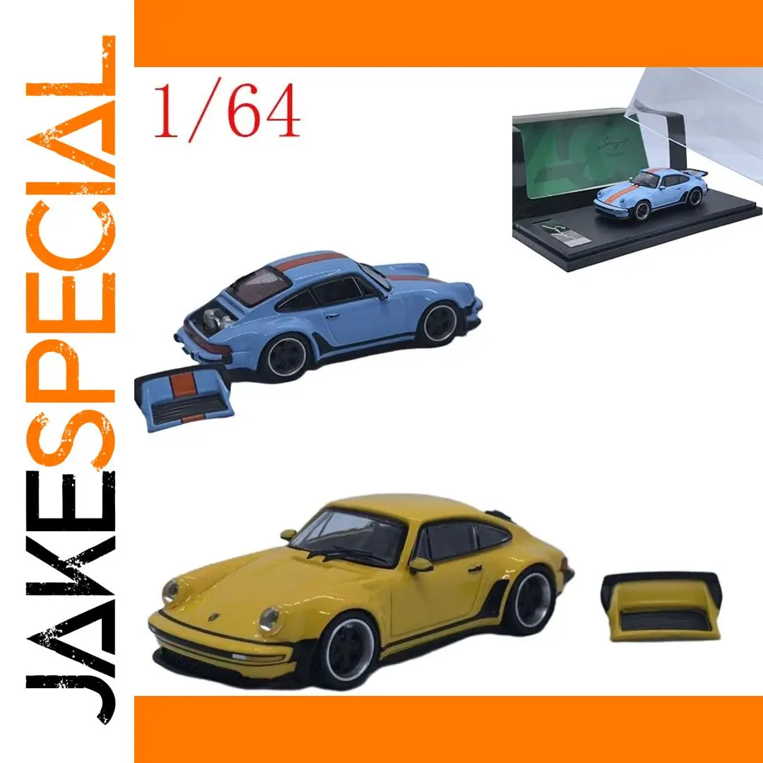 Singer Turbo Porsche 930 1:64 Diecast Model 1 Singer Turbo Porsche 930 1:64 Diecast Model