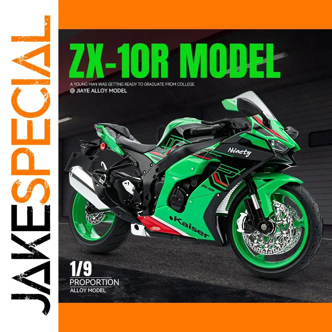 Kawasaki ZX10R Ninja 1:9 Scale Model 1 Kawasaki ZX10R Ninja 1:9 Scale Model