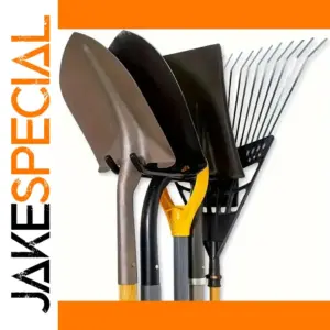 Garden Tool Organizer System Wall Rack