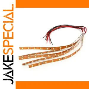 Vibrant Orange Flexible LED Light Strips (5-Pack)