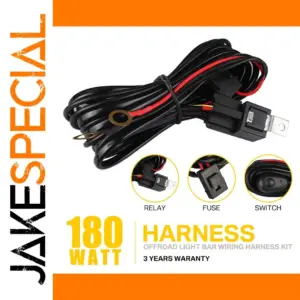 Auto LED Wiring Harness Kit for 12V Systems