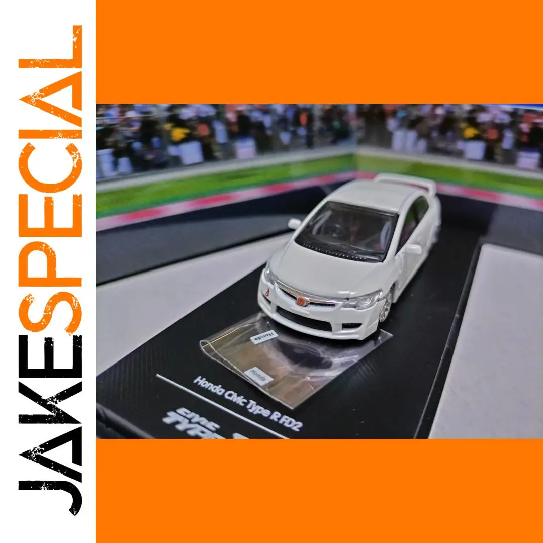 Honda Civic Mugen FD2 1:64 Diecast Model 1 Honda Civic Mugen FD2 1:64 Diecast Model