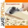 Manual Stainless Steel Pasta Cutter for Spaghetti & Fettuccine