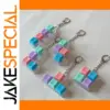 Multi-Colored Pastel Keychain Toy