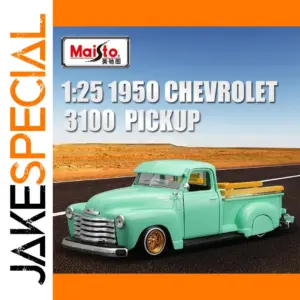 Vibrant Green 1950 Chevrolet 3100 Model