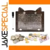 Wooden Goal-Tracking Money Box with Cat Design