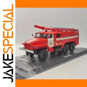 1:43 Scale Fire Truck Water Cannon Model