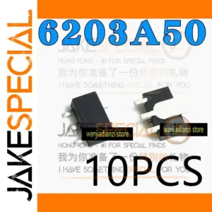 Set of 10 ME6203A50PG Fixed 5V Linear Regulators