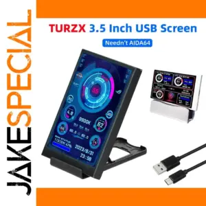 3.5-Inch IPS Secondary Monitor for PC
