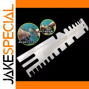 Photo Etch Bending Plate for Models 15cm Stainless Steel