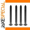 Stainless Steel Guitar Mounting Screws Set