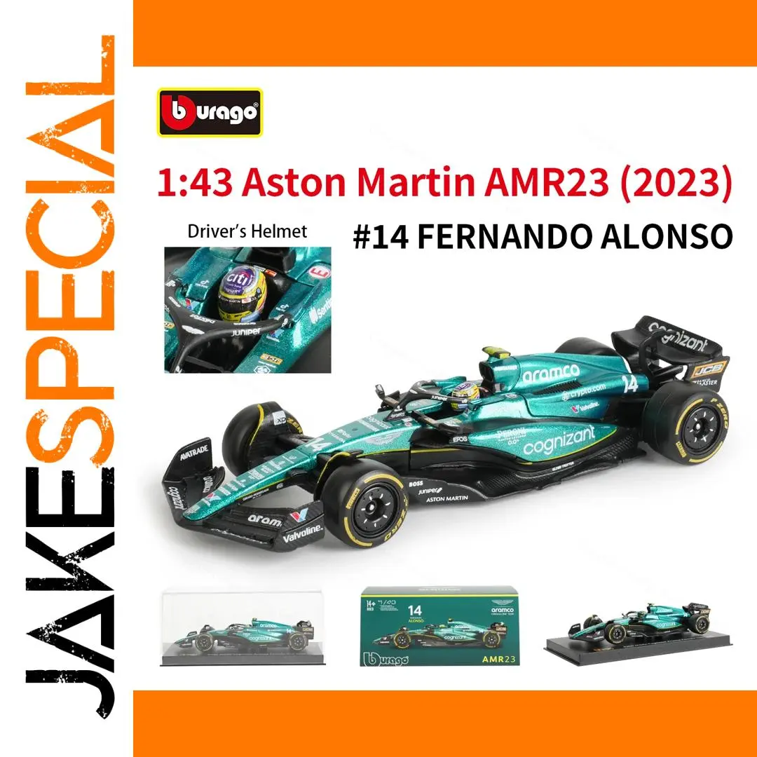 2023 Aston Martin AMR23 F1 Die-Cast Model 1 2023 Aston Martin AMR23 F1 Die-Cast Model