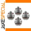 Set of 4 Guitar Potentiometers 250KΩ/500KΩ 24.5mm