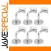 Stainless Steel Wall Handrail Brackets Set of 6