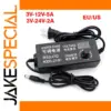 Adjustable Desktop Power Supply 3-24V 2-5A