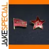 Soviet Enamel Badge Set with Symbols