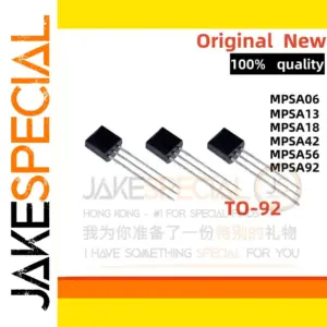 Set of 6 TO-92 Triode Transistors - 100 pcs