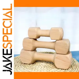 Natural Wooden Dog Chew Toy in Two Sizes