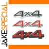 Jeep 4X4 3D Metal Emblem Badge