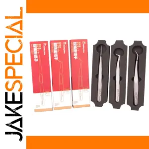 High-Precision Alloy Tweezers with Tapered Tips