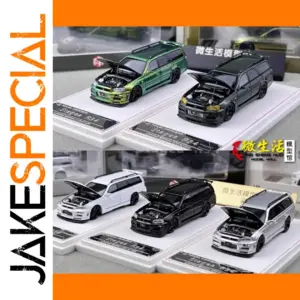 Nissan 260RS Stagea R34 Diecast Model 1/64