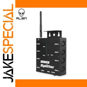 Wireless DMX Splitter Alien 8-Output, 300m Range
