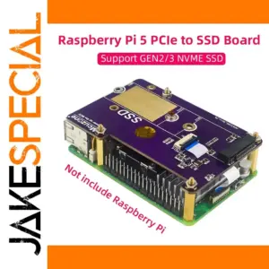 Raspberry Pi 5 PCIe to M.2 SSD Expansion Board