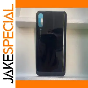 Xiaomi Mi A3 Glass Back Cover in Black, White, Blue