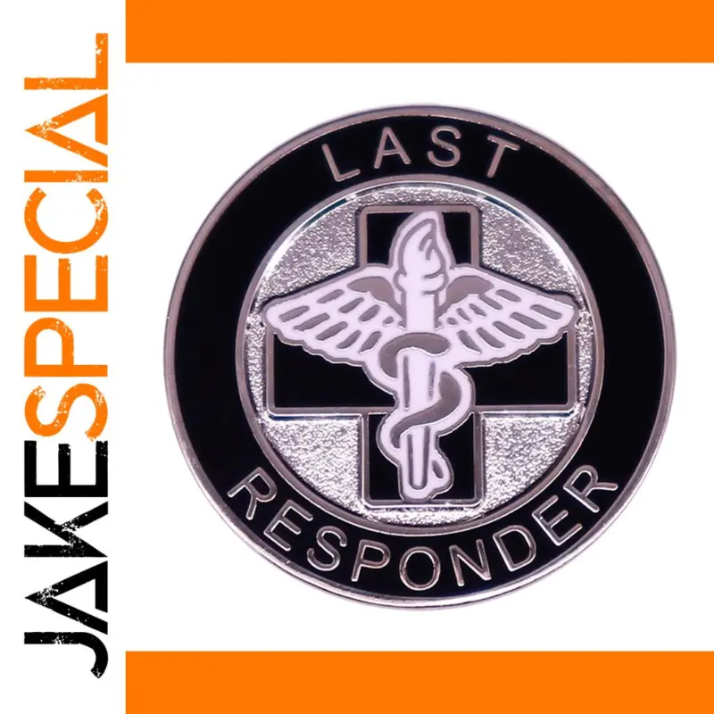 Stand Out with the Black Last Responder Enamel Pin 1 7cc1207a539547d995ae4974 product image
