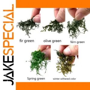 Miniature Decorative Bushes for Dioramas