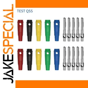 High-Current Copper Banana Plug Set 4mm