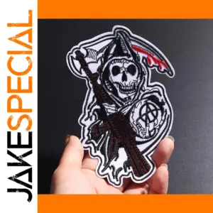 God of Death Embroidered Badge Patch