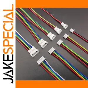 Mini JST 1.25mm Connector Set with 10 Pairs