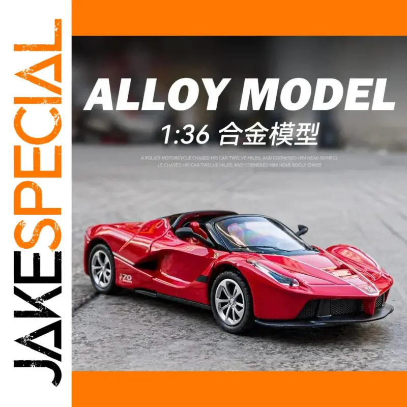 The Ferrari LaFerrari 1:36 Diecast Model in Red: The Ultimate Collector's Piece 1 7d298a91c35e467883acc560 product image