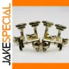 Gold Guitar Tuners Set with Art Deco Style