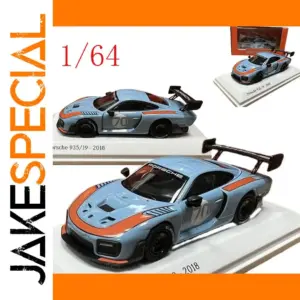 Detailed 1/64 Porsche 935/19 Diecast Model
