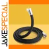 Silicone Shower Hose 1.5M-2.0M Black Matte Finish