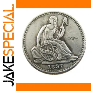 Vintage Liberty Seated Dime Replica Coin