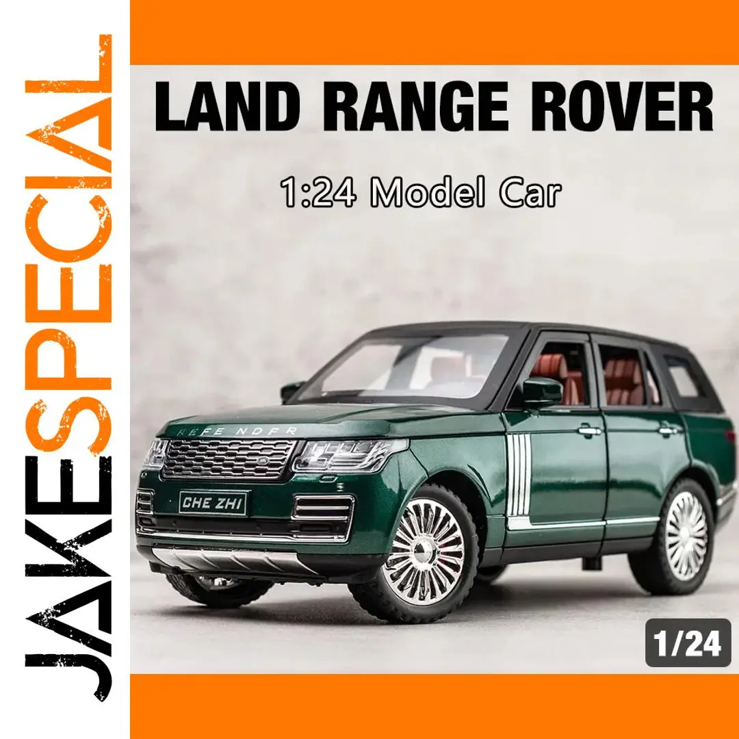 Land Rover Range Rover 1:24 Diecast Model in Colors 1 Land Rover Range Rover 1:24 Diecast Model in Colors