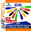 Mini Color-Coded Test Hook Clips Set for Electronics
