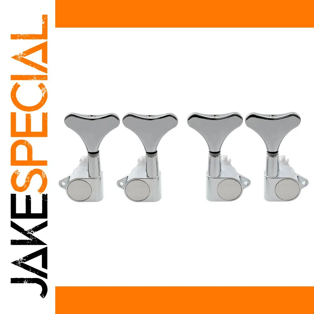 Bass Guitar Tuning Machine Heads 19:1 Gear Ratio 1 Bass Guitar Tuning Machine Heads 19:1 Gear Ratio