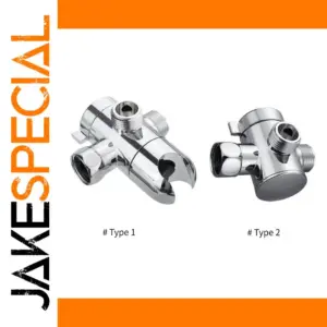 3-Way Chrome Shower Diverter Valve