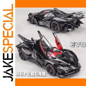 Black Apollo EVO 1/24 Scale Diecast Model