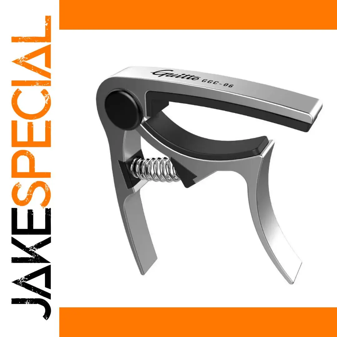 GGC-06 Metal Guitar Capo for Guitar & Ukulele 1 GGC-06 Metal Guitar Capo for Guitar & Ukulele